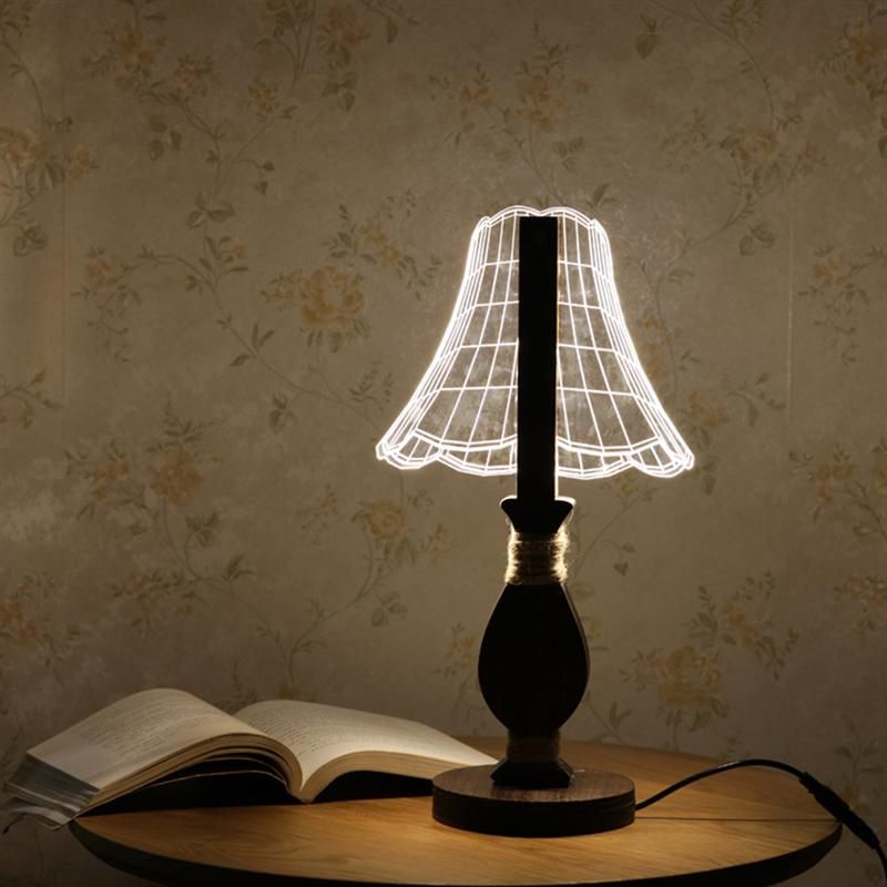 2018 New Dimmable Usb Table Light Acrylic Led Lamp 3d 2018 New Dimmable Usb Table Light Acrylic Led Lamp 3d Nightlight Wedding Decor Home With Uk Eu Us Plug From Kirke 41 83 Dhgate Com
