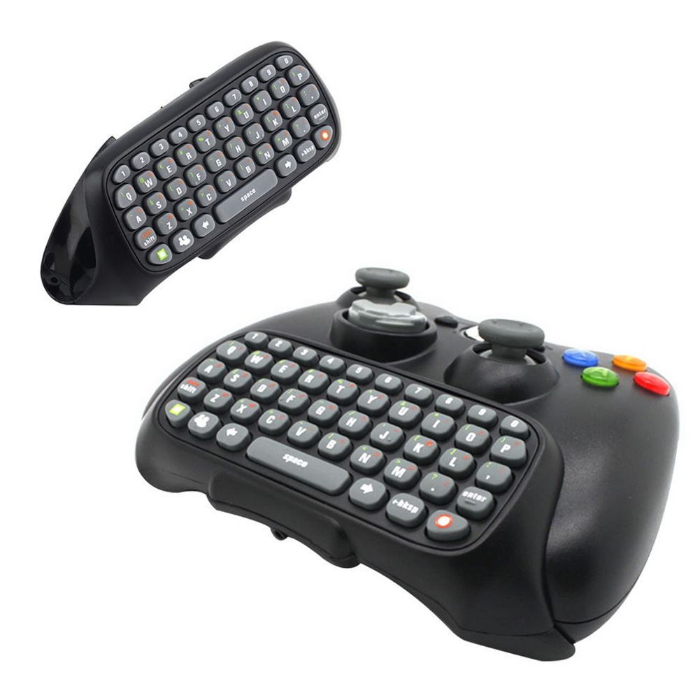 Game Accessory Wireless Text Messenger Game Keyboard Controller Chatpad For Xbox 360 Wired Controller Wireless Controller - 
