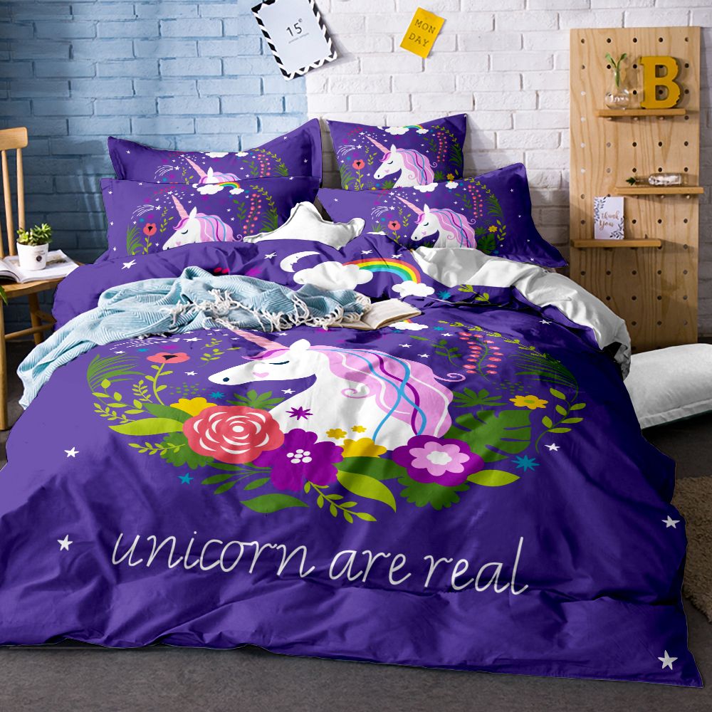 3d Bedding Sets Queen King Size Bed Linen Sheet Duvet Cover 3 Pcs Bedclothes Printed Set