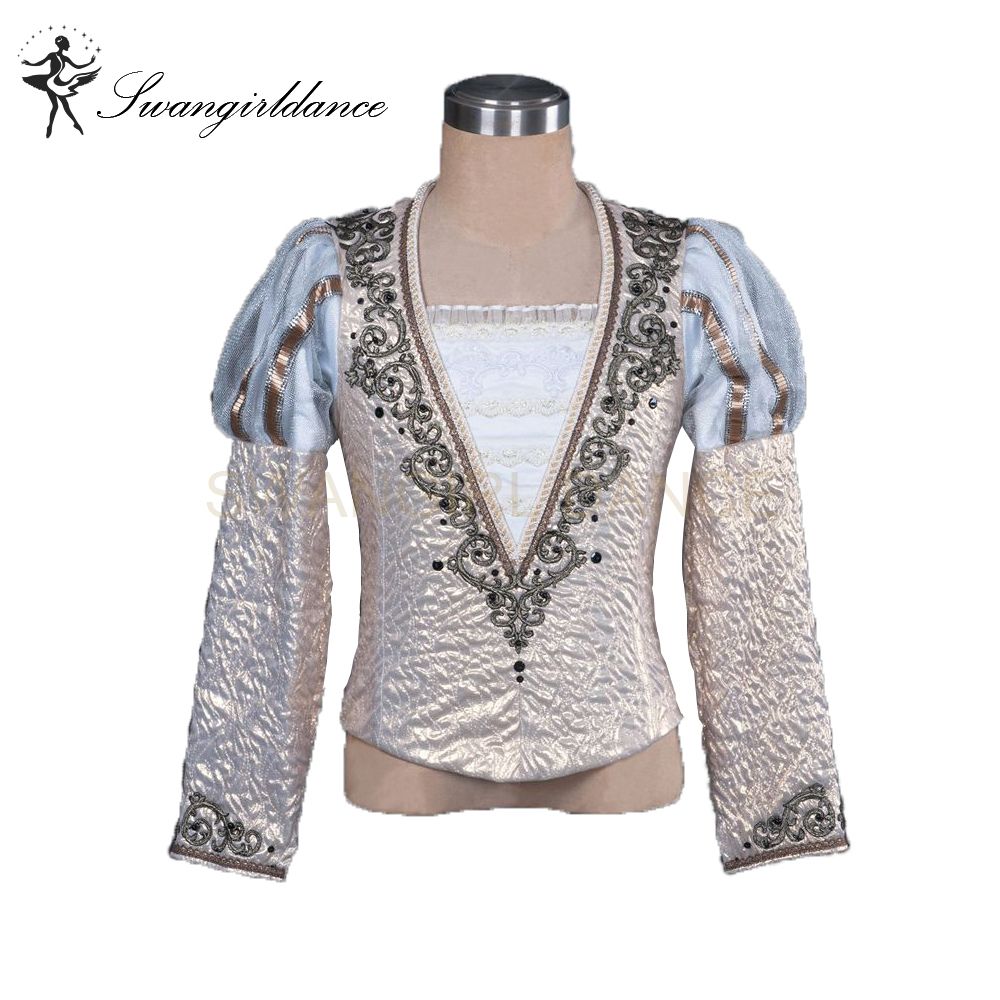 2020 Gold Men'S Performance Ballet Stage Costume Men Professional