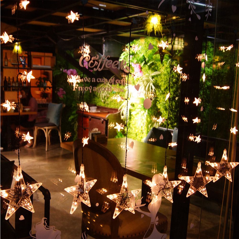 warm white led curtain star 1 meter 60 lights home decorations led lihgts us standard decorating the house for christmas decorating your home for - Decorating Your Home For Christmas warm white led curtain star 1 meter 60 lights home decorations led lihgts us standard decorating the house for christmas decorating your home for - Decorating Your Home For Christmas