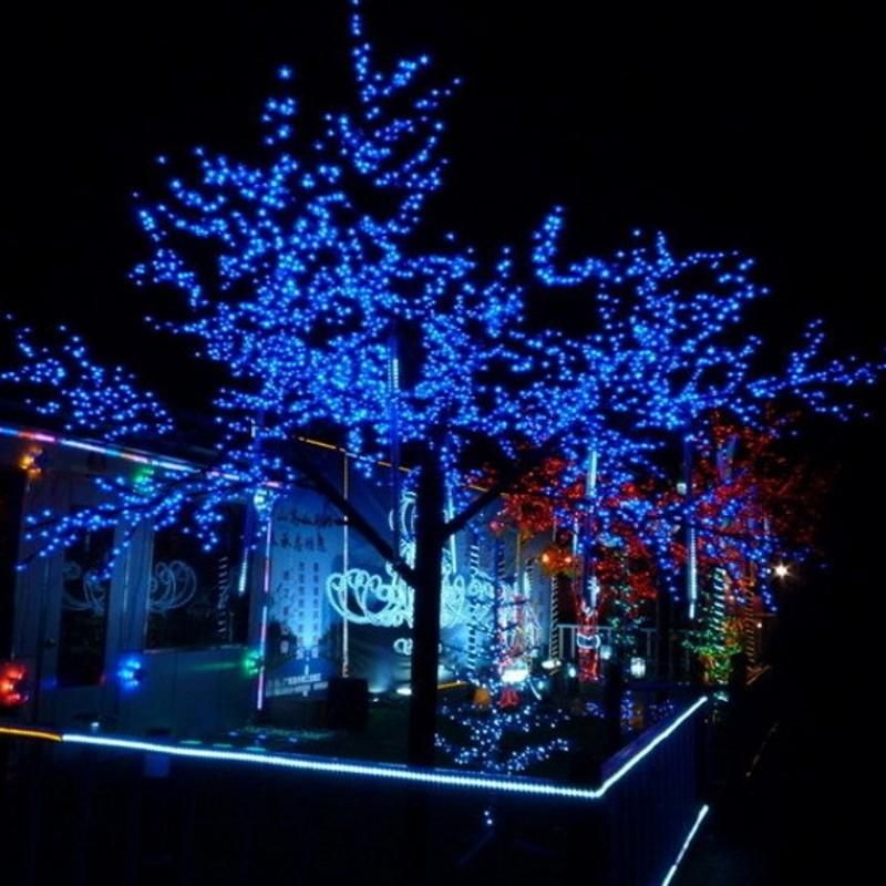 Waterproof Outdoor Solar Fairy Light Led Strings 8 Pattern Party Gardening Decoration Lighting Night Aji 985