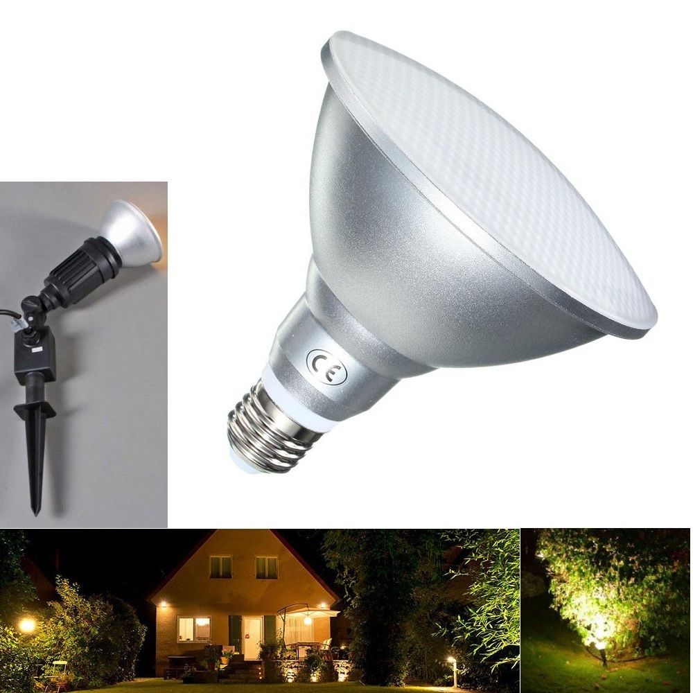 7w 12w 15w E27 Par20 Par30 Par38 Waterproof Ip65 Led Spot Light Bulb Lamp Indoor Outdoor Lighting Ac 85 265v