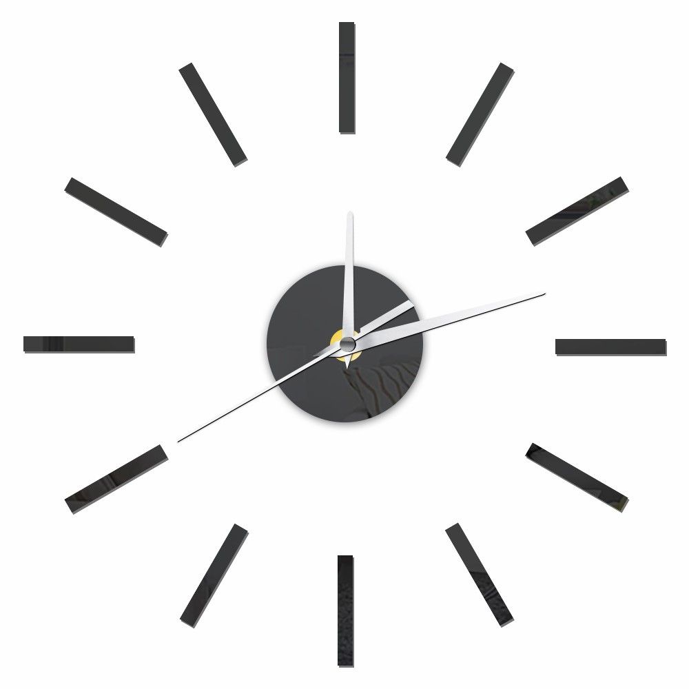 Vintage Simple Style Strips Diy Wall Clock Home Decor Self Adhensive Vintage Simple Style Strips Diy Wall Clock Home Decor Self Adhensive Sticker Quartz Mechanism Outside Clocks Oversized From Griffith