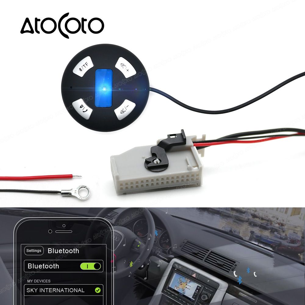 2018 32 Pin Module AUX Receiver Adapter For RNS E Navigation A8 R8 A3 A4 TF Card Audio Input Bluetooth Car Kit Hand Free From Tonethiny, $81.86 | DHgate.Com