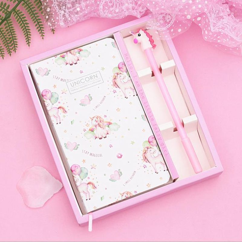 2019 unicorn notebook set journal agenda planner diary monthly agenda planner