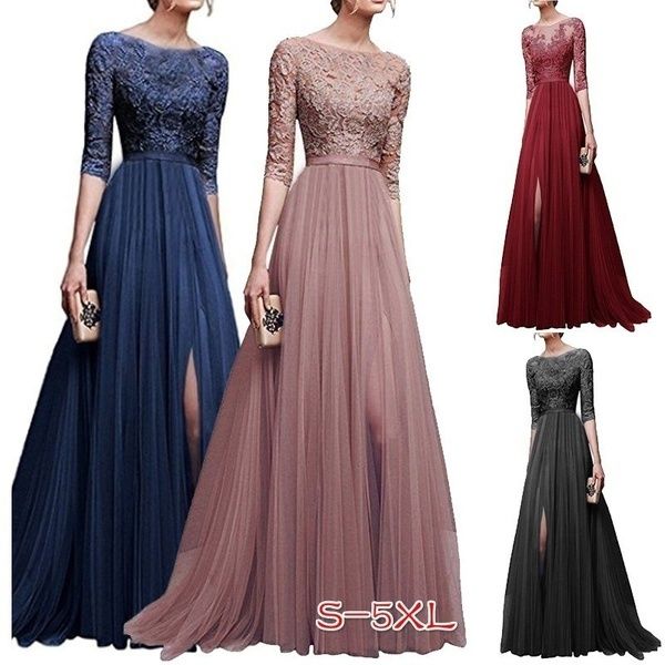 Classy Long Dresses With Sleeves ...