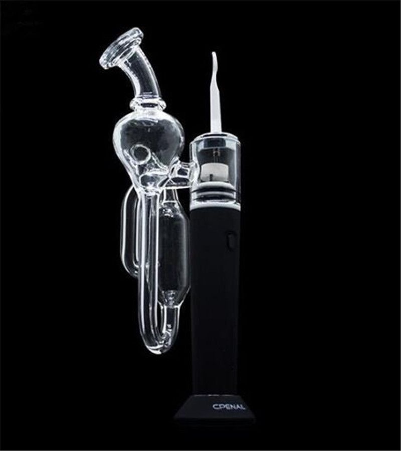 Original CPENAIL Dab Pen Kits 1100mAh Quartz H Nail Dab Rig GR2 Ti Pure