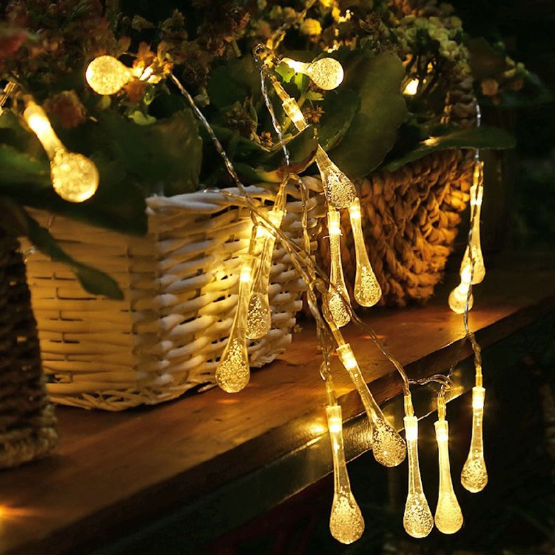 Led String Lights Outdoor Warm White Fairy Light Holiday For Led String Lights Outdoor Warm White Fairy Light Holiday For Party Wedding Decoration Multicolor Garland