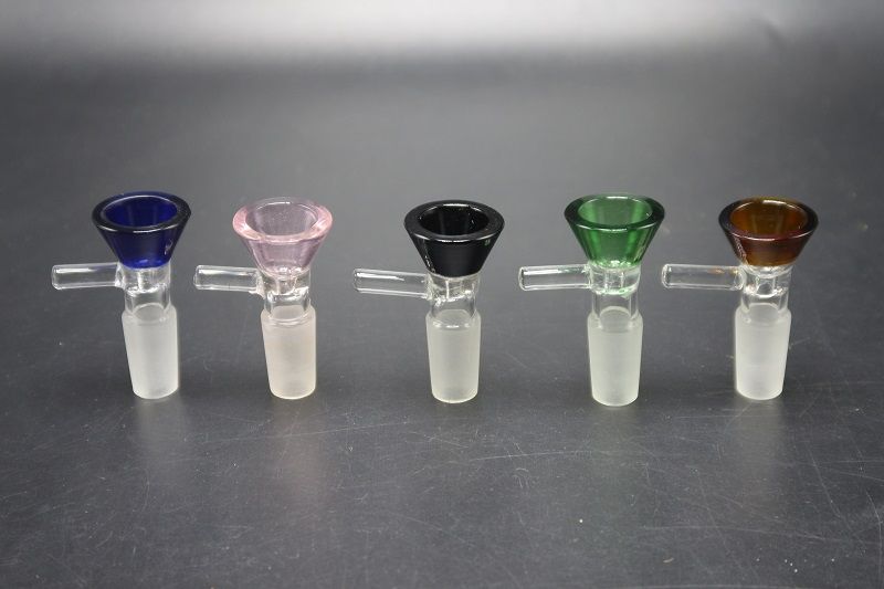 2020 Wholesale Glass Bowls For Glass Bongs Bowls Pipes 5mm Thick Slides