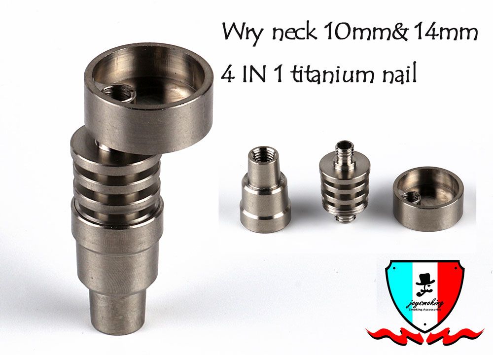 2020 Titanium Nail 10mm 14mm 19mm 4 IN 1 2 IN 1 Male And Female Joint