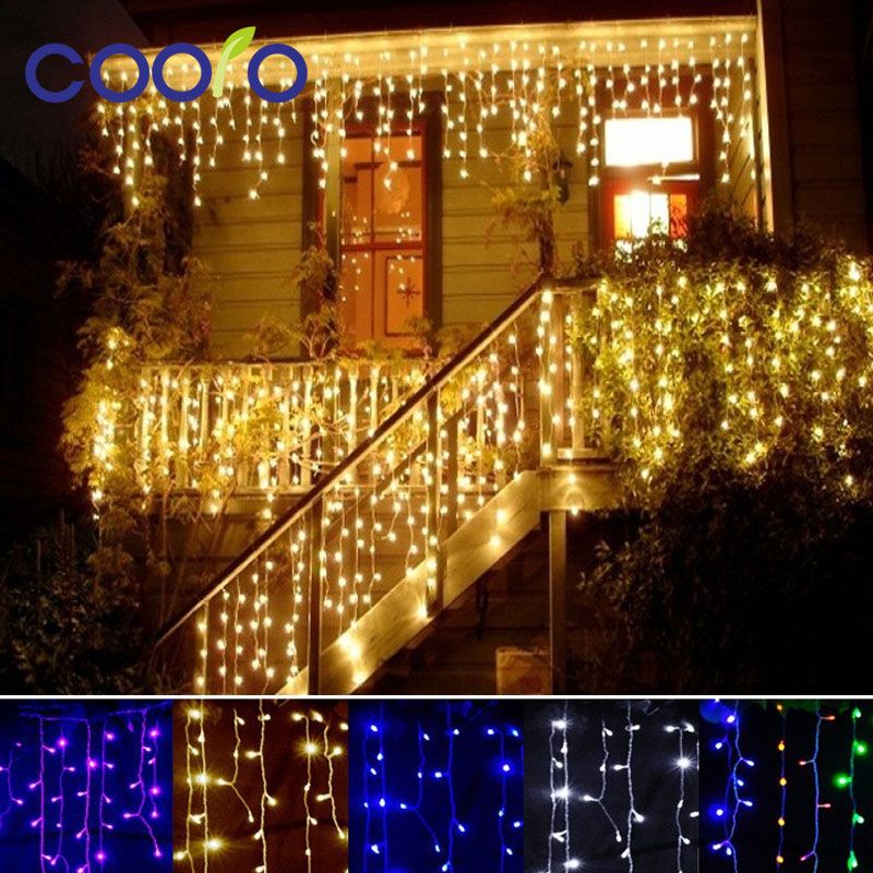 Christmas Outdoor Decoration 3.5m Droop 0.3 0.5m Curtain Icicle String