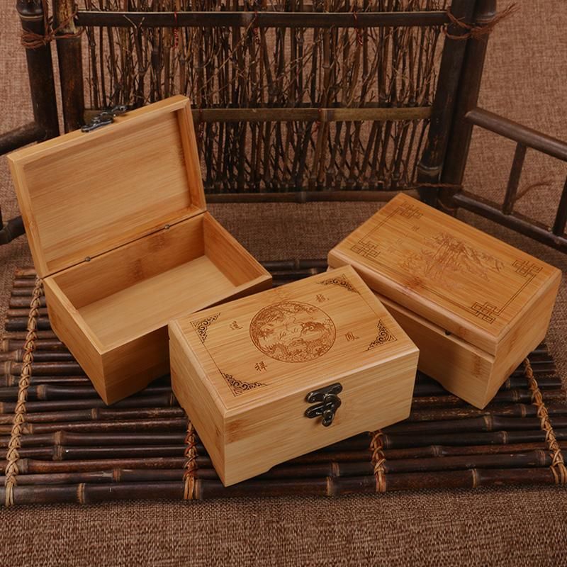 Aufbewahrungsbox Bambus