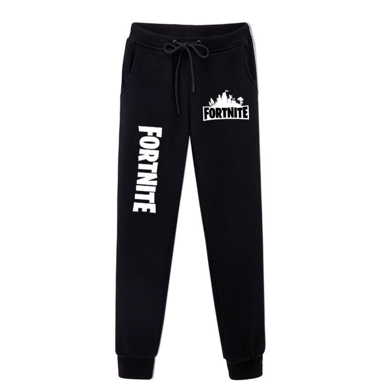 compre juego pantalones con cordones de fortnite pantalones de chandal de hombre para mujeres estampado de letras pantalones de chandal pantalones - fortnite letras azules