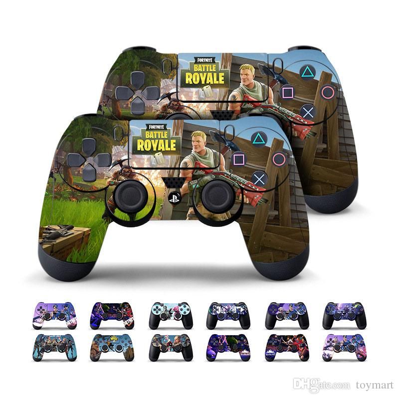 acheter fortnite ps4 controller autocollants set 11 types ps4 slim skin sticker vinyle battle royale game grip porte autocollants pour adolescents adultes - code de reduction fortnite ps4