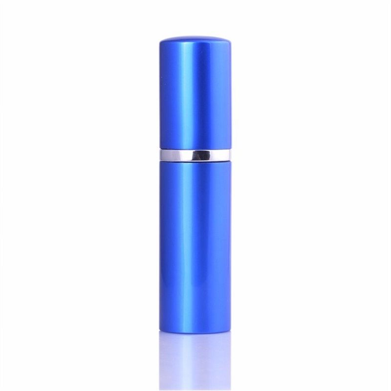 5ml Mini-Spray-Parfüm-Flasche-Reise-Nachfüllbarer leerer kosmetischer Container-Zerstäuber-Aluminium-Flaschen