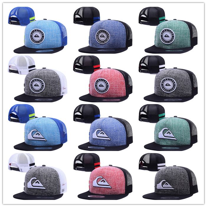 2020 2018 Wholesale Brand New QUIKSILVER Snapbacks Caps Baseball Hats For Men Women Sports Hip