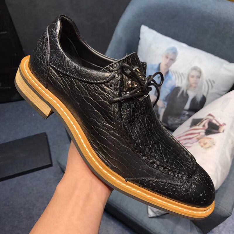 2018 New Men S Vintage Leather Shoes Formal Dresses Party Shoes