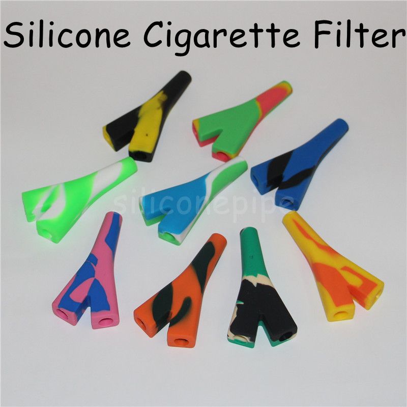 2021 Manufacturer 2 Joints Holder Silicone Pipe Raw Blunt Bubbler