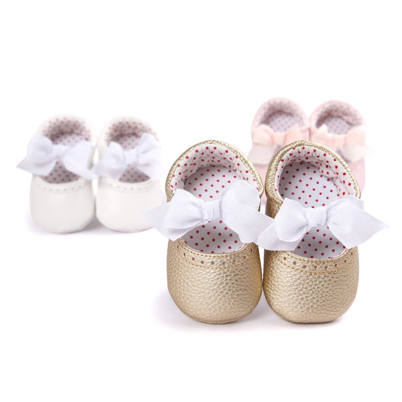 Compra Zapatos Para Bebés Zapatos Para Niñas Bebés Arcos Zapatos De Fiesta  Para La Princesa Cumpleaños Puntos Suaves Dulce Baby First Walkers 0 1 Año  Primavera Nuevo B11 Barato | Entrega Rápida