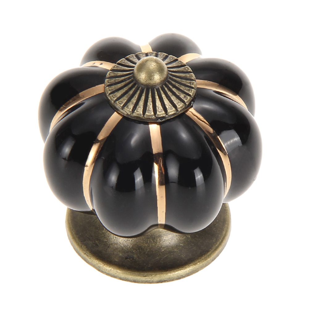 Compre Manija Negra De Los Muebles De La Vendimia Perillas De La Puerta