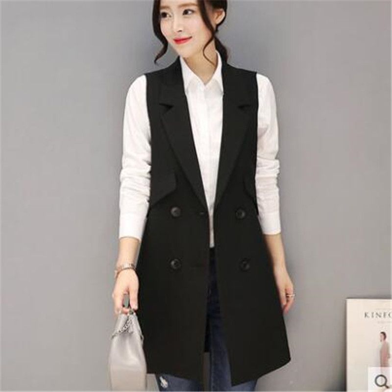 Sleeveless sherpa long vests for women 2017 calendar