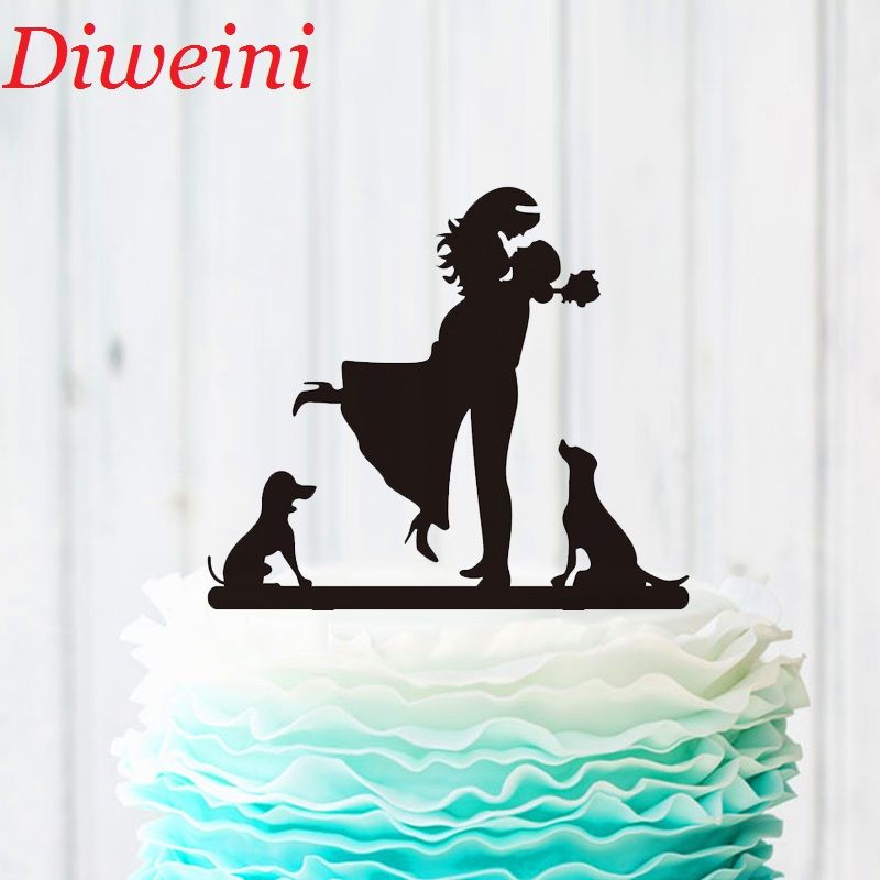 wedding cake topper figurine