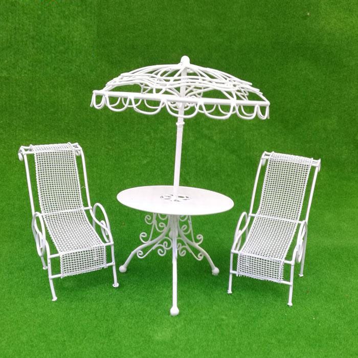 1 12 Scale Toy Set Dollhouse Miniature Furniture Outdoor Metal Table Pair Chairs Kits White Decor Inexpensive Dollhouse Dolls House Furniture Sale From Lucky Clover888 10 95 Dhgate Com