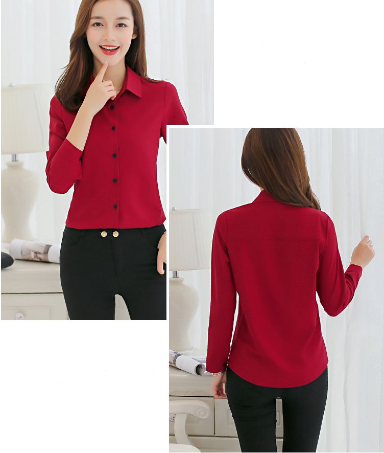 red formal tops