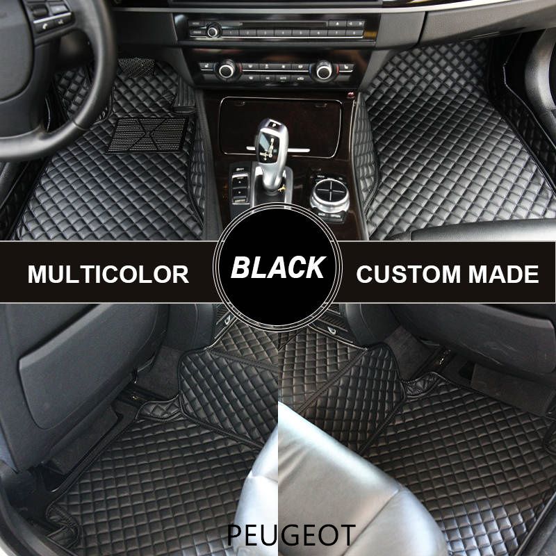 Custom Car Floor Mats For Peugeot 206 207 301 5008 Rcz Carpet In