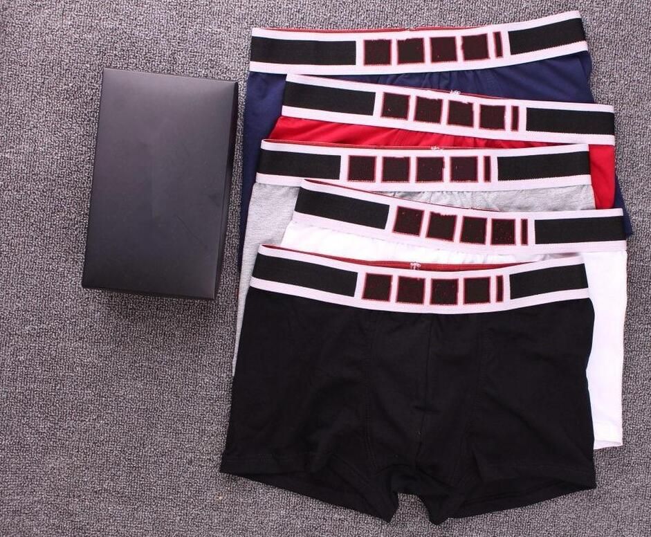 2019 Men'S Underwear Fashion Men Modal Boxer Briefs Slim Breathable