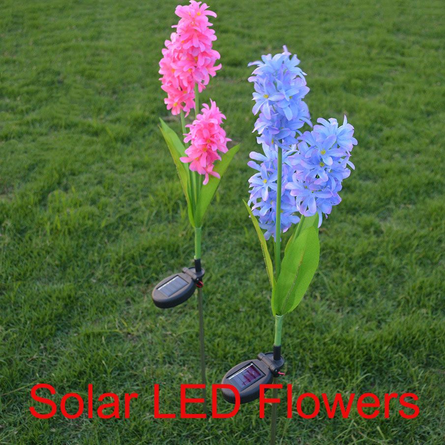 Outdoor Solar Garden Stake Lights Powered With Lily Outdoor Solar Garden Stake Lights Powered With Lily Flower Led Decorative For Patio