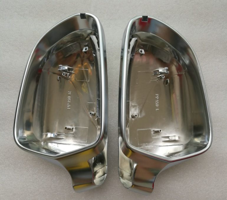 2021 2009 A4 B8 A6 C6 Chrome Side Wing Mirror Covers Cap Fit Audi A6L