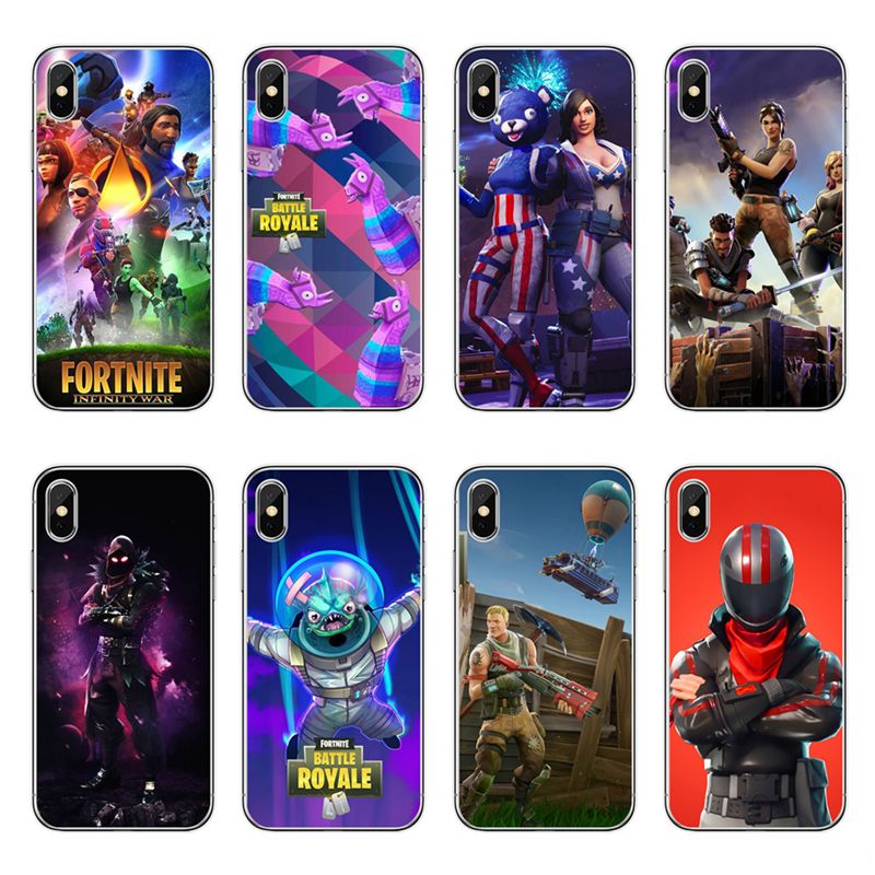 Compre Fortnite Phone Case Para Iphone Xs Max Xr Casos De Escudo Do - fortnite phone case para iphone xs max xr casos de escudo do telefone movel dos desenhos animados impresso macio tpu tampa traseira para o iphone 7 plus 8