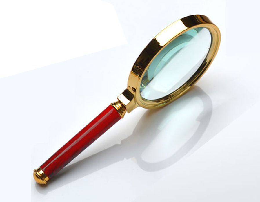 2021 10X Handheld Magnifier Map Newspaper Reading Magnifying Glass Lens