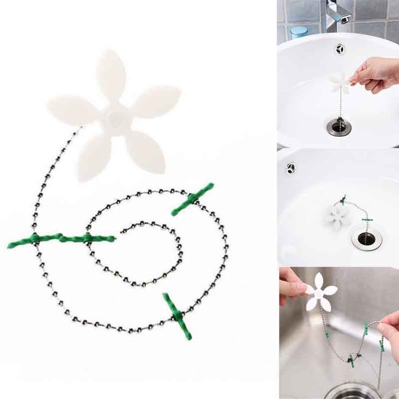 Drain Sink Cleaner Bathroom Hair Sewer Filter Cleaners Kitchen Strainer Anti Clog Removal Tools