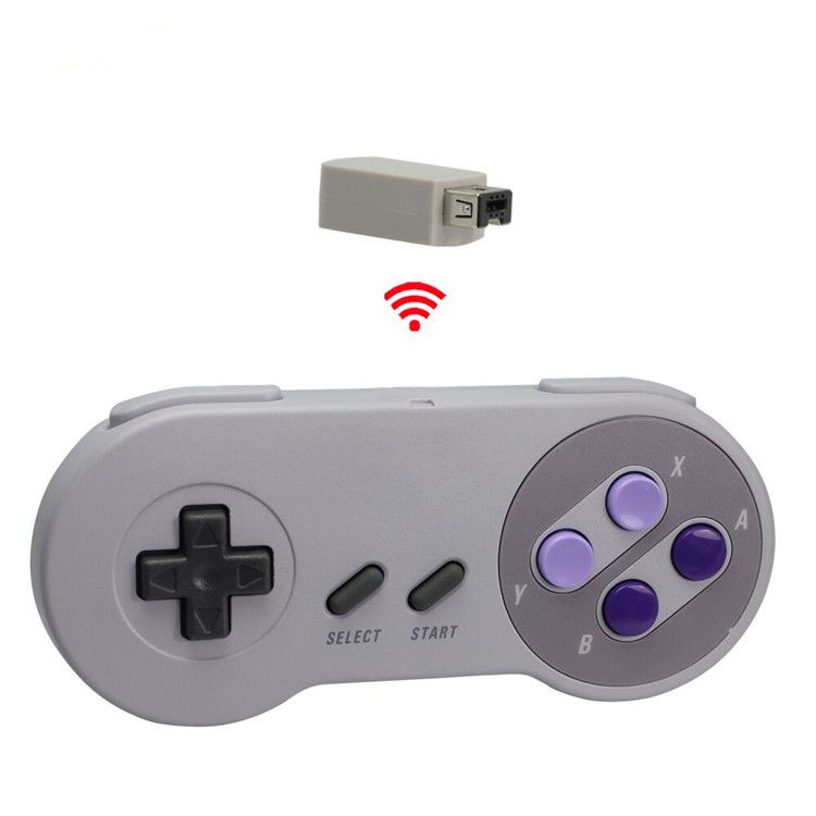 SNES CLASSIC MINI Edition Gaming Controllers 2.4GHz USB Game Pad For PC Classic Joysticks