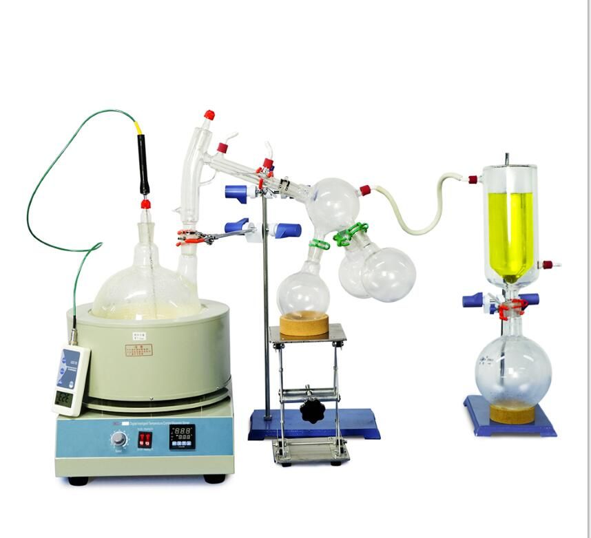 2019 ZOIBKD Lab Scale Small Short Path Distillation Equipment 2L Short