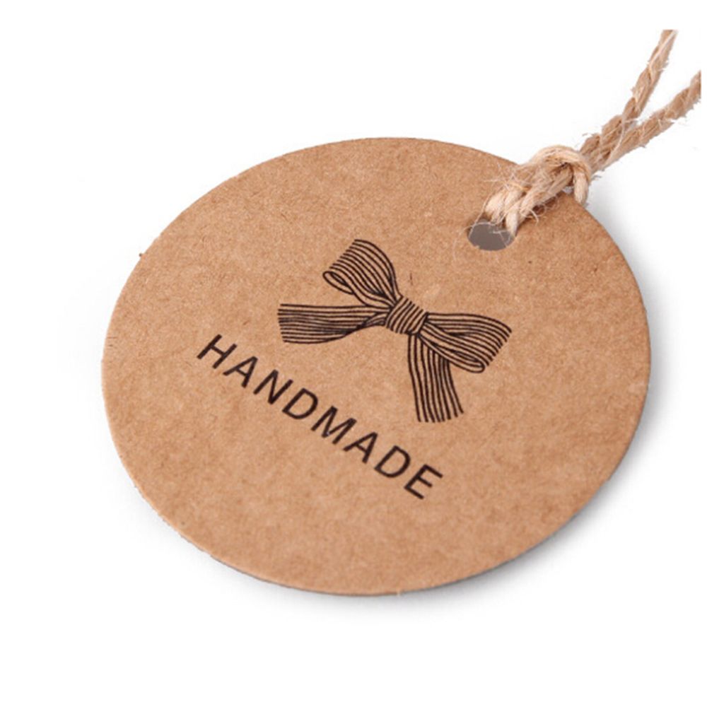 handmade tag kraft price