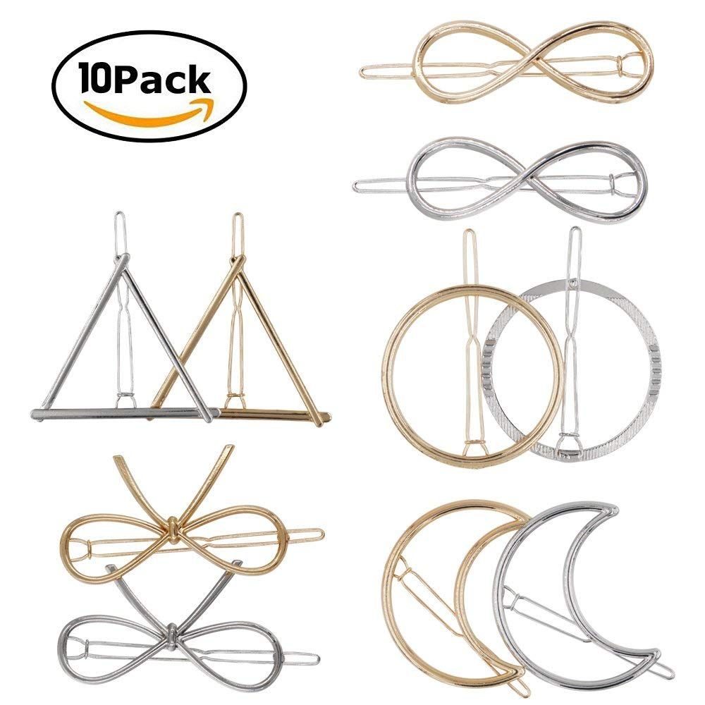 Simple Hair Clip Clamps For Women Minimalist Dainty Hair
