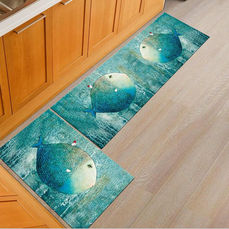 anti slip kitchen mat set bath shower room floor carpet home decor