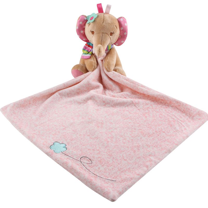 Newborn Baby Towel Appease Grasping Soft Comforting Doll 2018 Cute Animal Infant Bath Towel Child Supplies Sleeping Toys