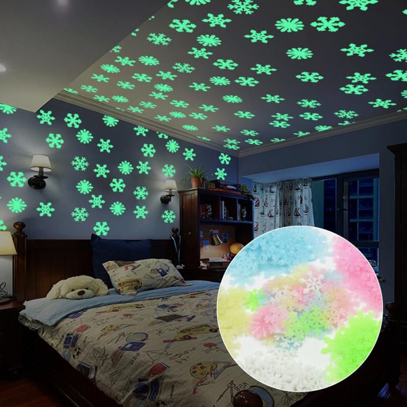 2019 new fun express neon color night lights glow wall stickers