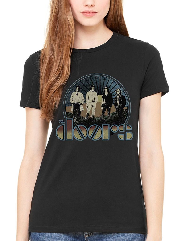 Official The Doors T Shirt Mens Spectrum Top Tee Tshirt