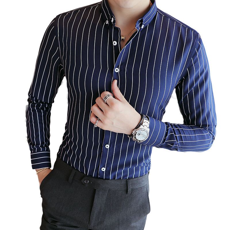 camisas a rayas hombre