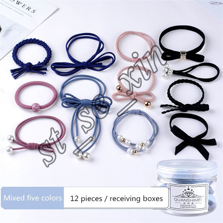 2018 New Rubber Band Headgear Quanshimei Fresh And Simple Circle