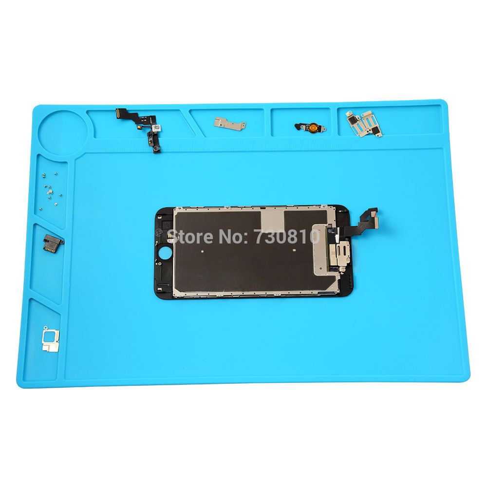 soft silicone repair insulation pad desk mat maintenance platform soft maintenance