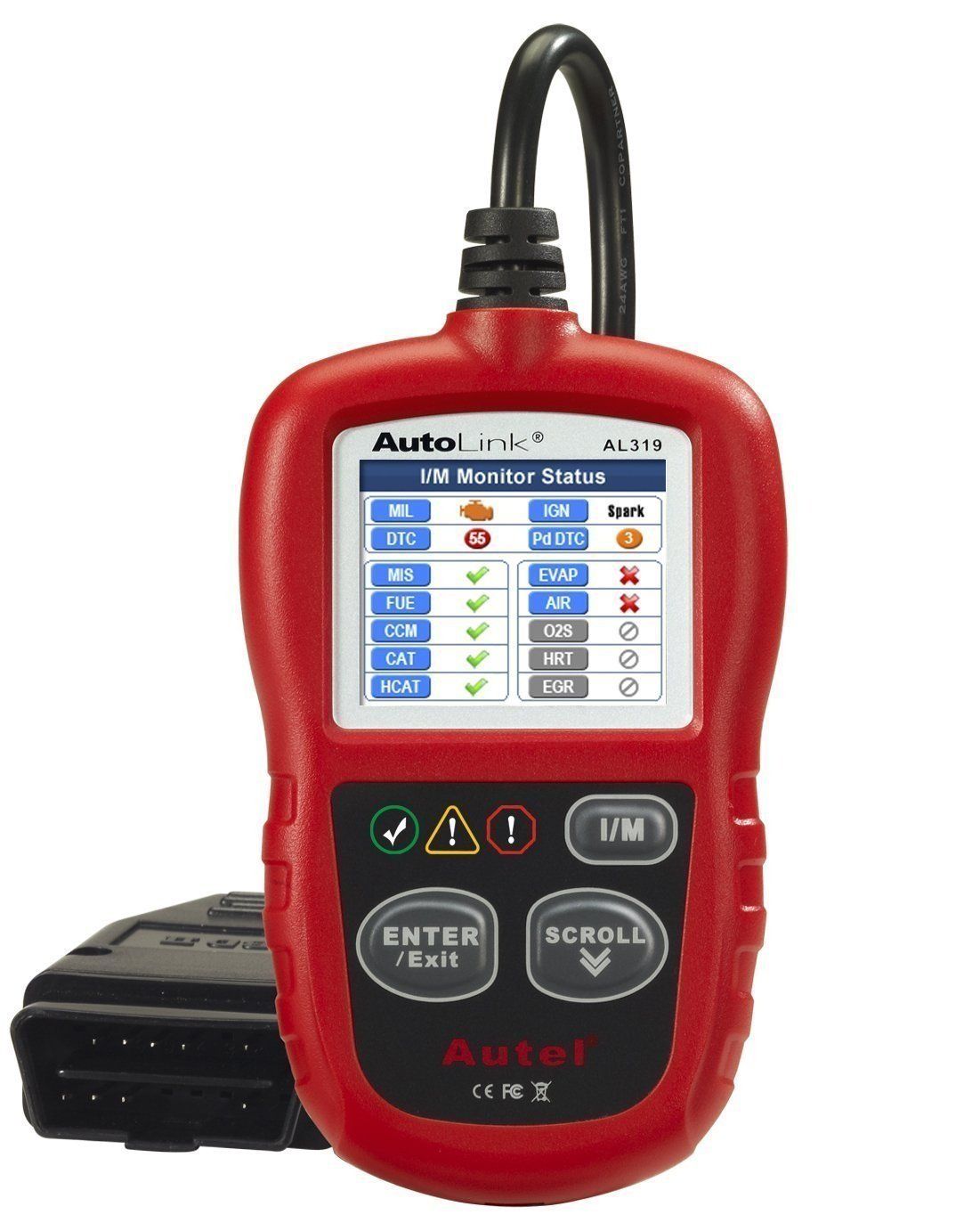 AutoLink AL319 OBD2 Scanner Automotive Engine Fault Code Reader CAN