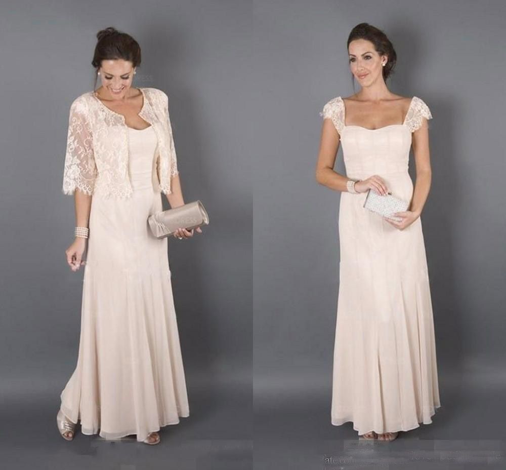 mother of the groom ankle length dresses