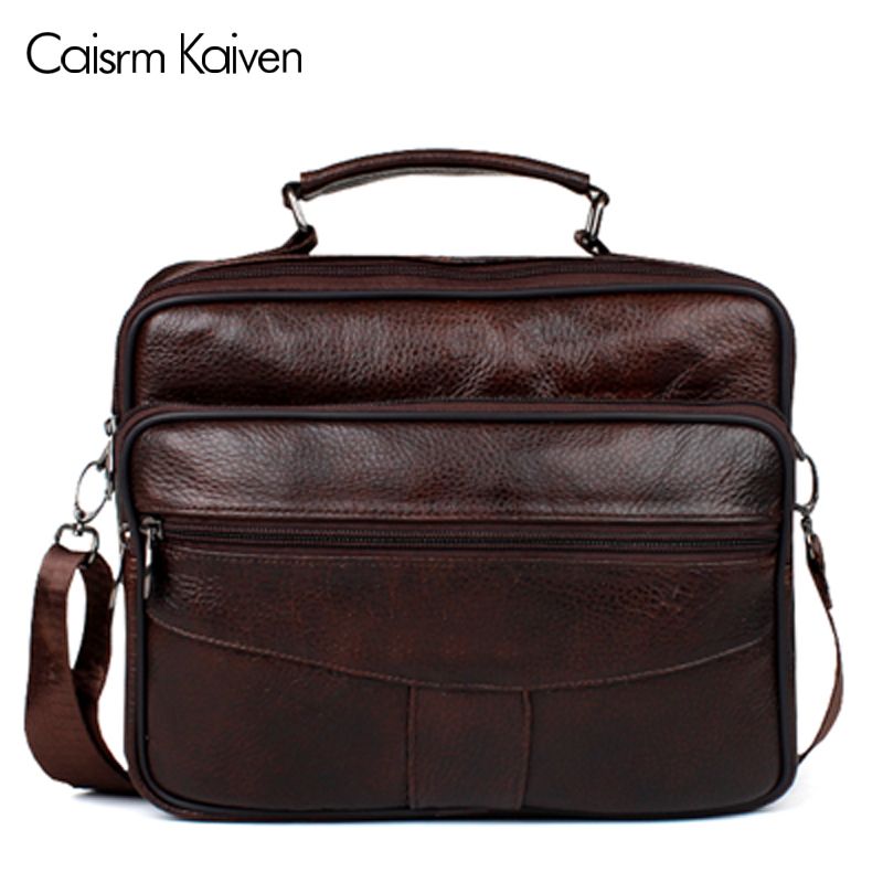 Handtasche Kleine Casual Herren Echtes Schultern Messenger Leder Tasche I9YWDH2E